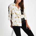 River Island Womens Chain Print Button Front Blouse