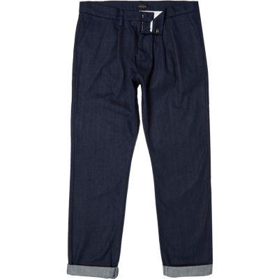 River Island Mens Tailored Denim Pants