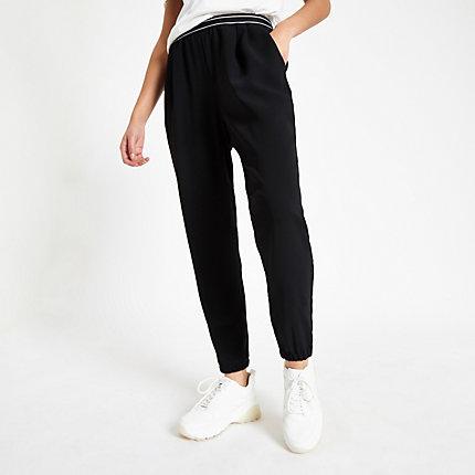 River Island Womens Cuffed Peg Pants