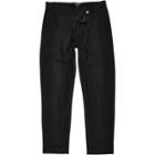 River Island Mensblack Wool-blend Jogger Pants