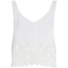 River Island Womens Lace V-neck Tank Top