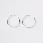 River Island Womens Silver Color Chunky Hoop Earrings