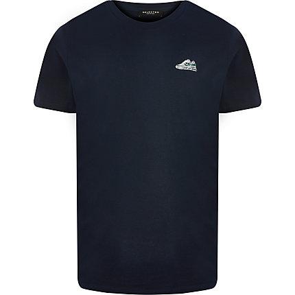 River Island Mens Selected Homme Short Sleeve T-shirt