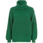 River Island Womens Chunky Knit Roll Neck Jumper