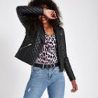 River Island Womens Quilted Biker Jacket