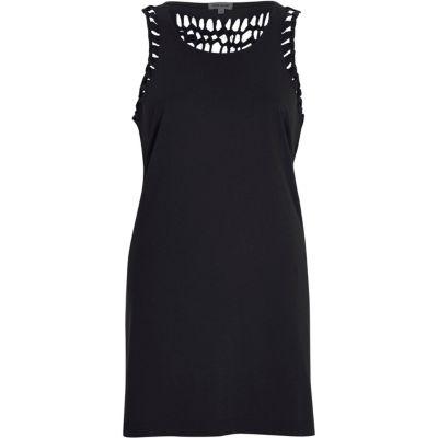 River Island Womens Petite Plaited Longline Tank Top