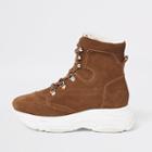 River Island Womens Sporty Lace-up Boots