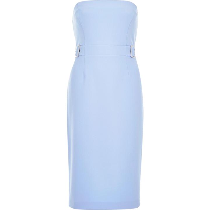 River Island Womens Bandeau Buckle Dress