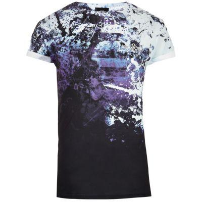 River Island Mens White Slim Fit 'nyc' Print T-shirt