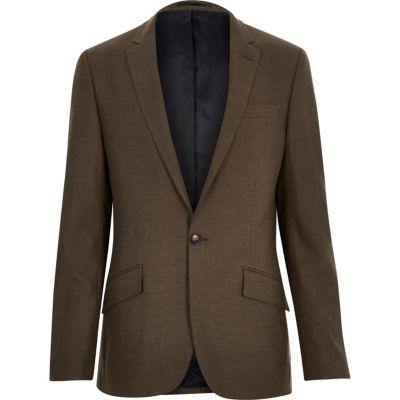 River Island Mens Tailored Slim Suit Jacket