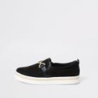 River Island Womens Snaffle Slip On Trainers