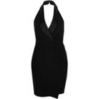 River Island Womens Wrap Tux Dress