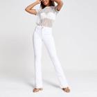 River Island Womens White Bootcut Jeans