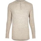 River Island Mens Grandad Style Sweater