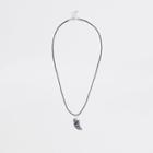 River Island Mens Shark Tooth Necklace
