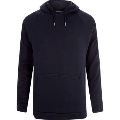 Mens Bellfield Stripe Sleeve Hoodie