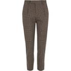 River Island Mens Check Skinny Pleated Smart Trousers