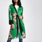 River Island Womens Floral Print Twist Front Kimono