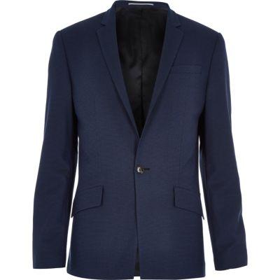 River Island Mens Tech Slim Suit Jacket