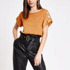 River Island Womens Satin Short Sleeve T-shirt