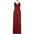 River Island Womens Floral Print Wide Leg Jumpsuit