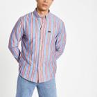 River Island Mens Lee Stripe Regular Fit Shirt