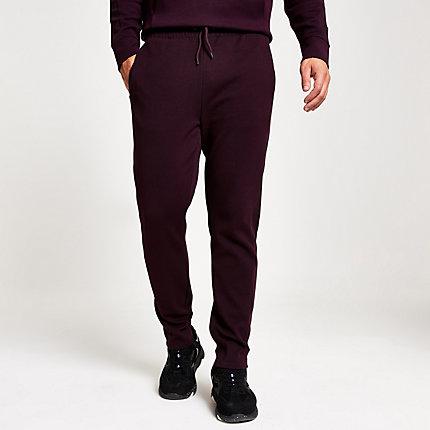 River Island Mens Twill Slim Fit Joggers