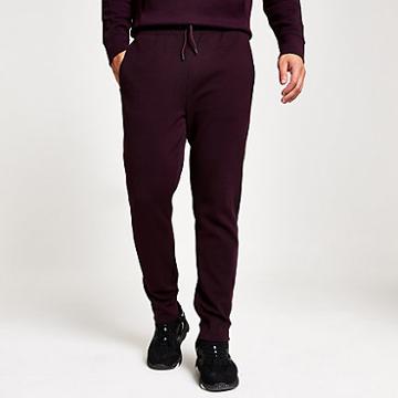 River Island Mens Twill Slim Fit Joggers