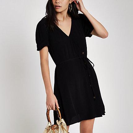 River Island Womens Button Down Mini Dress