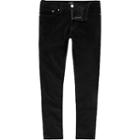 River Island Mens Big And Tall Velvet Super Skinny Fit Trousers