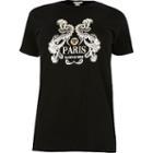 River Island Womens Plus 'paris' Paisley Print T-shirt
