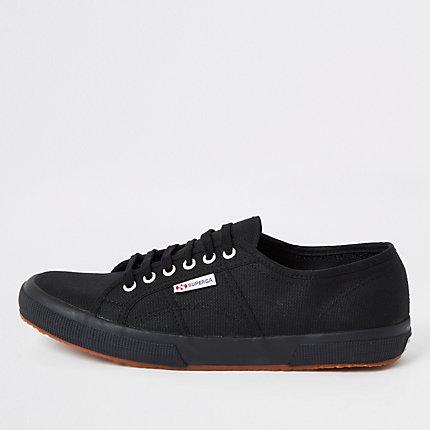 River Island Mens Superga Classic Gum Sole Runner Sneaker