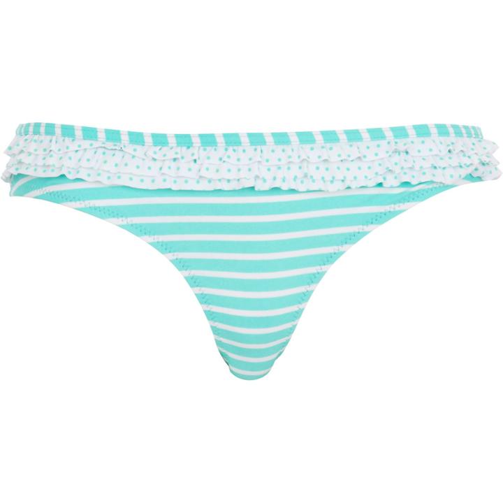 River Island Womens Stripe Bikini Briefs