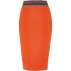 River Island Womens Stripe Waist Midi Pencil Skirt