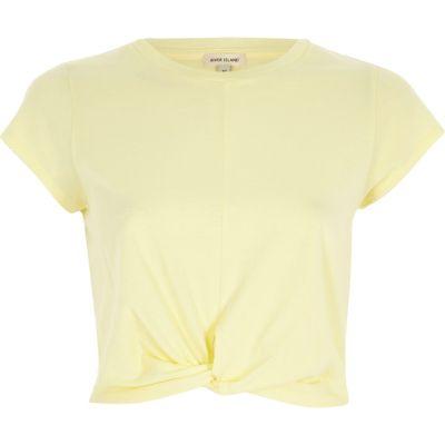 River Island Womens Twist Front Crop Top