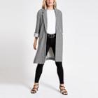 River Island Womens Textured Jersey Duster Jacket