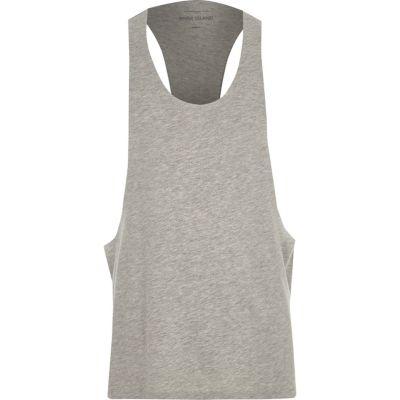 River Island Mens Dropped Armhole Racer Back Tank