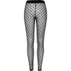 River Island Womens Polka Dot Lace Leggings