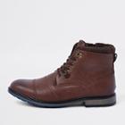 River Island Mens Lace-up Borg Lined Military Boots