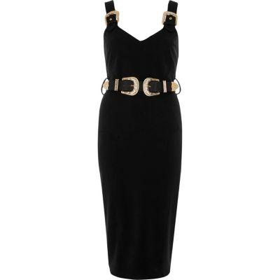 River Island Womens Buckle Bodycon Dress