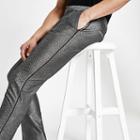 River Island Mens Snake Skin Smart Skinny Pants