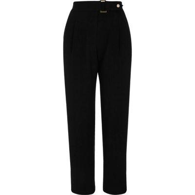 River Island Womens Buckle Tapered Pants