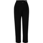 River Island Womens Buckle Tapered Pants