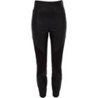 River Island Womens Faux Leather And Ponte Leggings