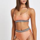 River Island Womens Studded Cami Bikini Top