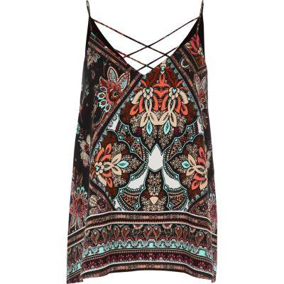 River Island Womens Print Cami Top