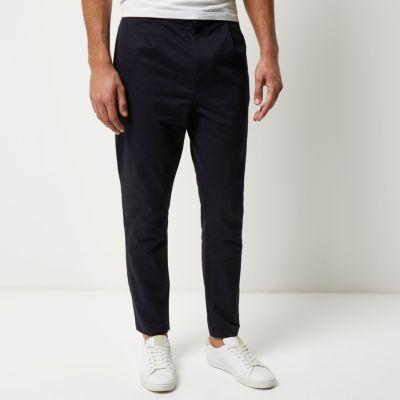 River Island Mens Relaxed Tapered Pants