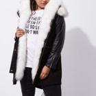 River Island Womens Plus Fur Collar Parka Coat