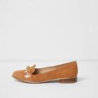 River Island Womens Chain Front Slippers