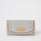 River Island Womens Glitter Trim Fold Over Purse